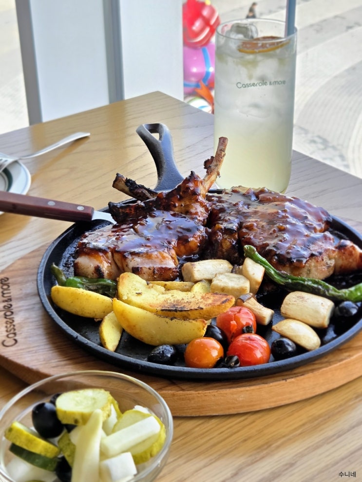  목포남악맛집 캐서롤앤모어 돈마호크 스테이크 후기
