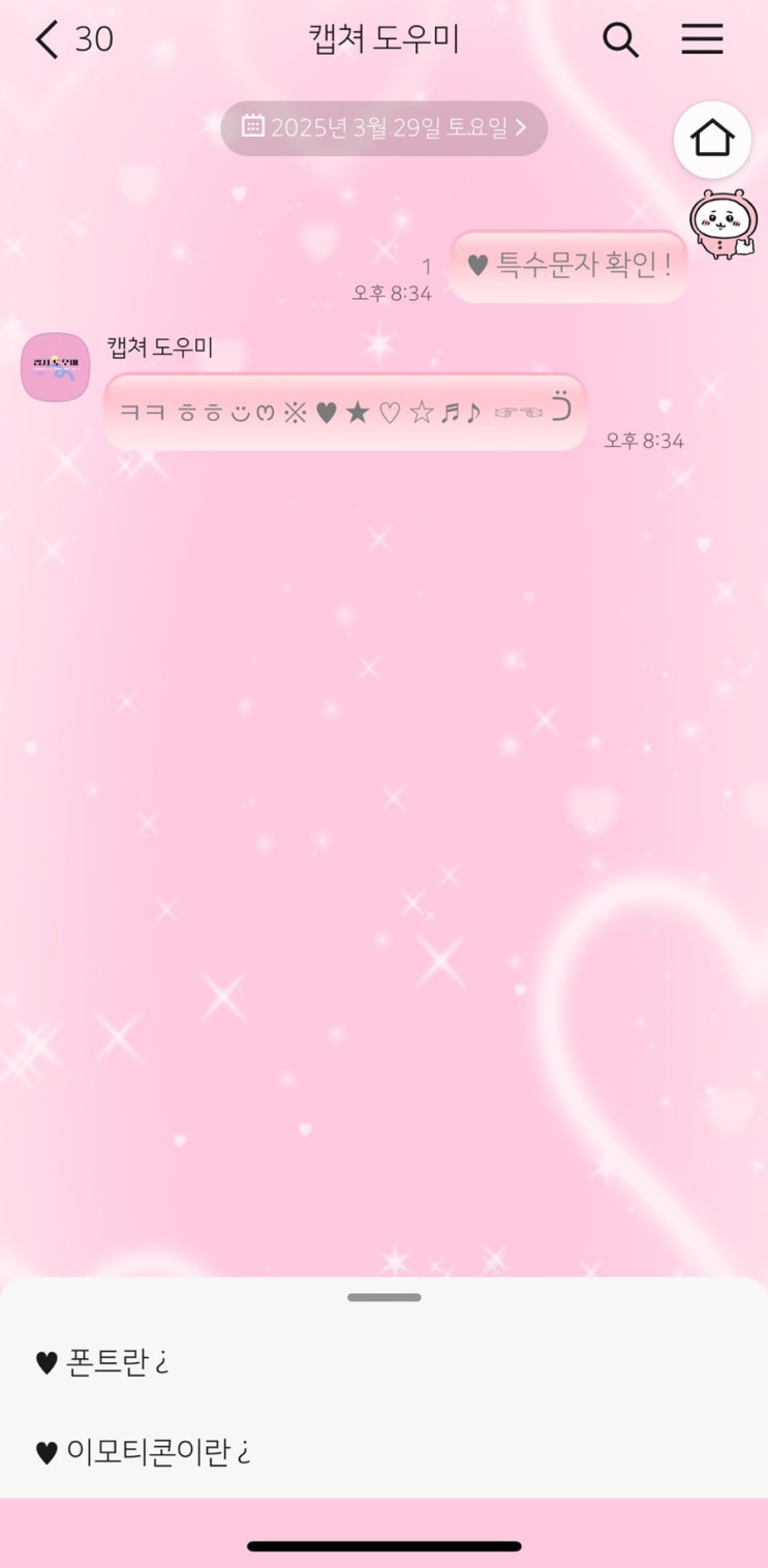  카카오톡 테마 9탄 [나의 카카오톡 테마 일지]