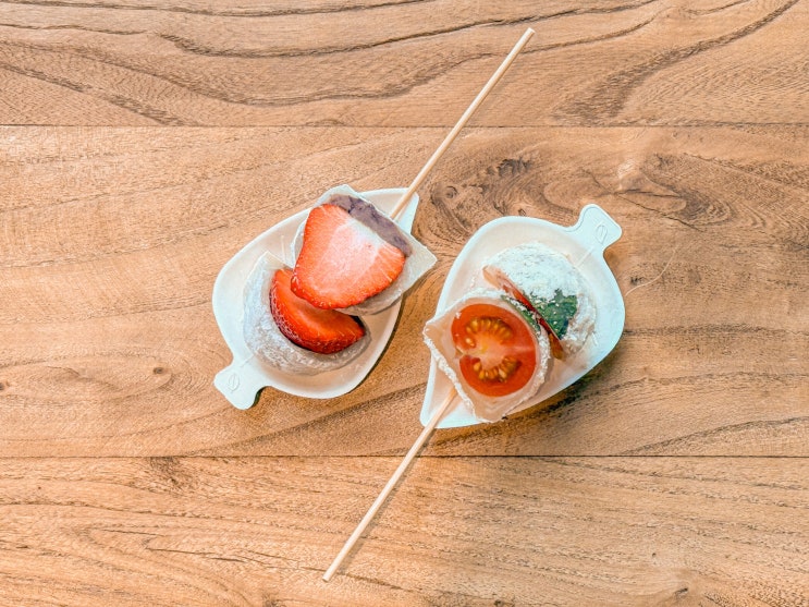  우리집 3대가 반한 '쫀득한' 딸기 디저트 자이소 떡집
