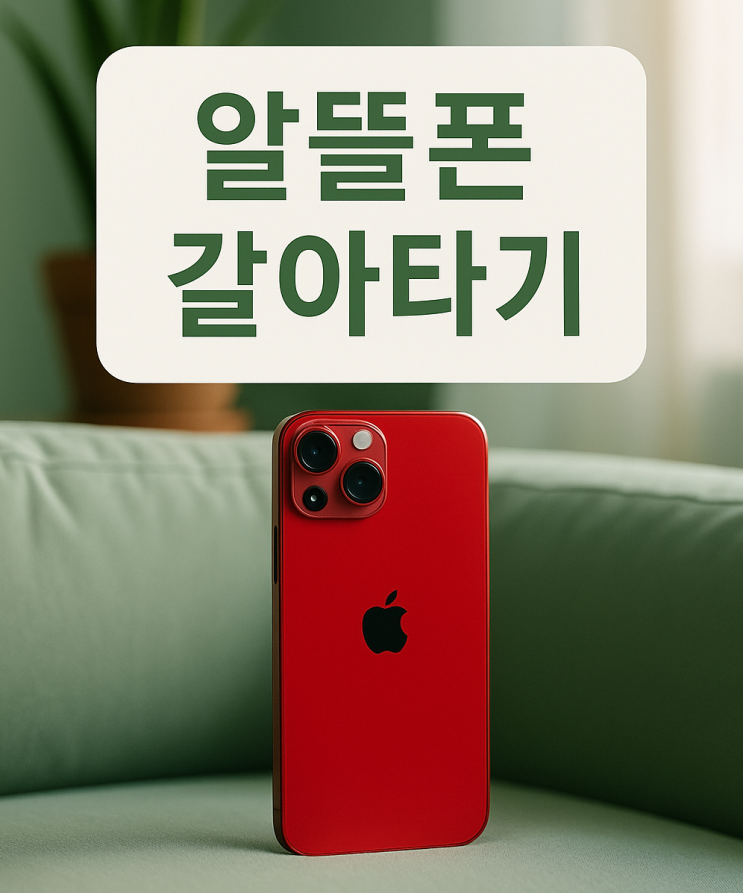  LG유심 알뜰폰 갈아타기 위약금 조회 후 개통️