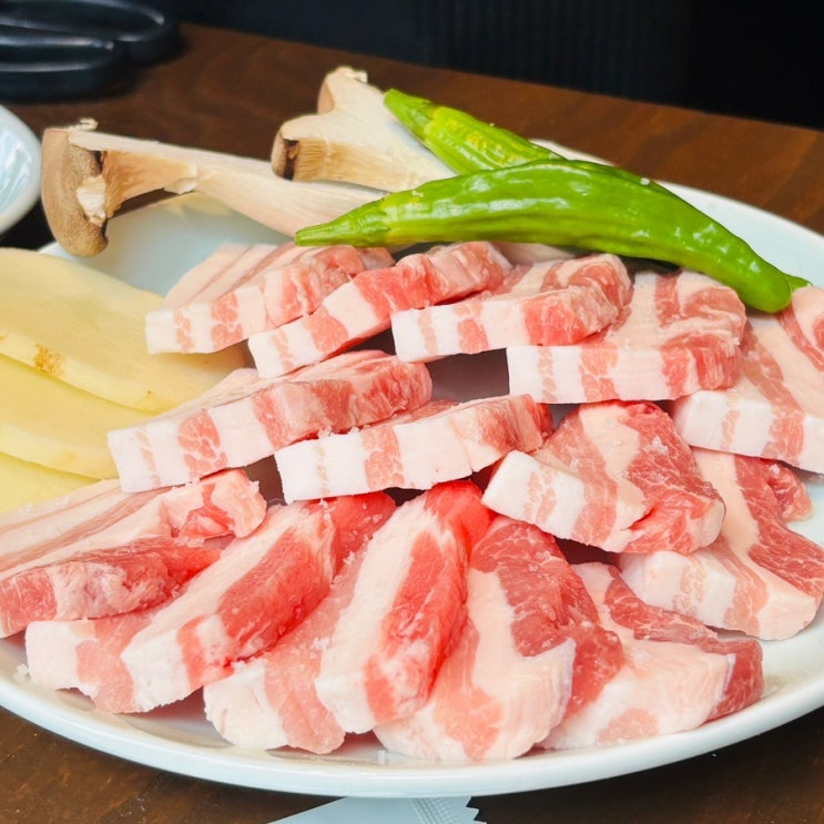  [내돈내먹] 부산 강서구 명지 생삼겹살 맛집 ‘자연담은 푸줏간‘ 솔직후기
