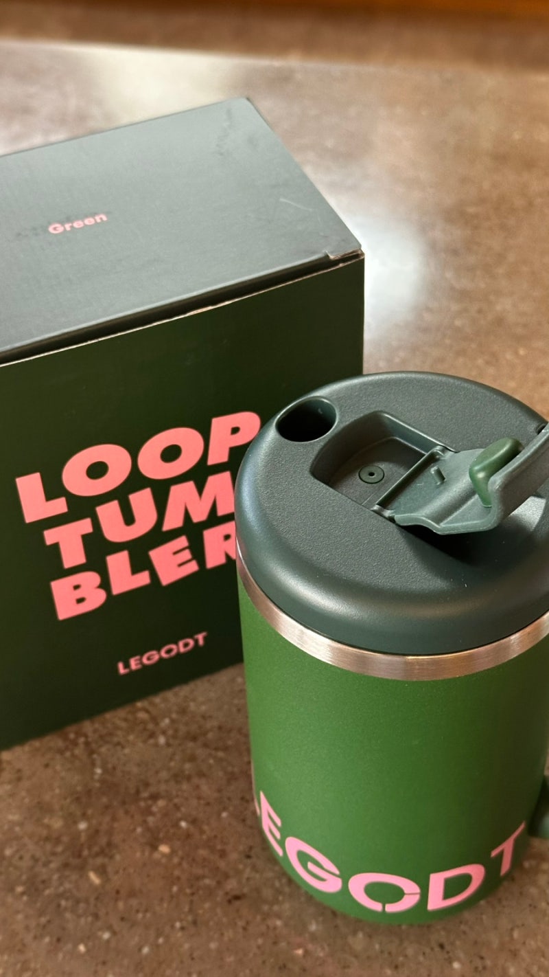 [LEGODT] 오덴세 레고트 루프 텀블러 핸디 700ml 그린