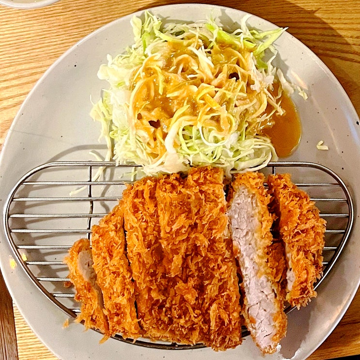  경찰병원역맛집 아끼야본점 돈까스추천 내돈내산 후기