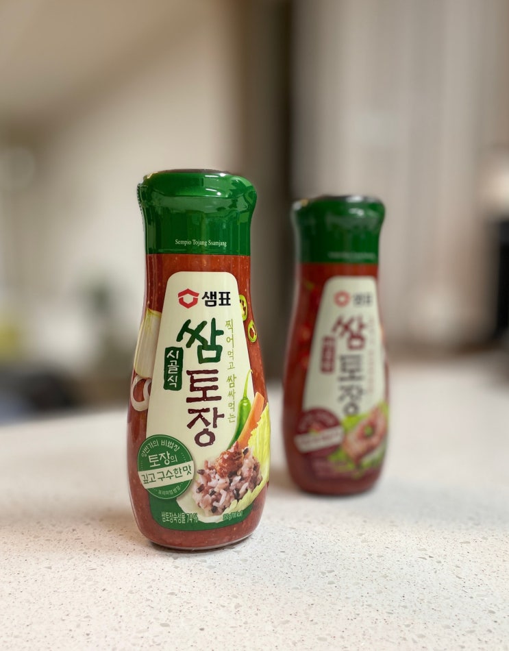  된장 쌈장 만드는법 샘표 스퀴즈 쌈토장