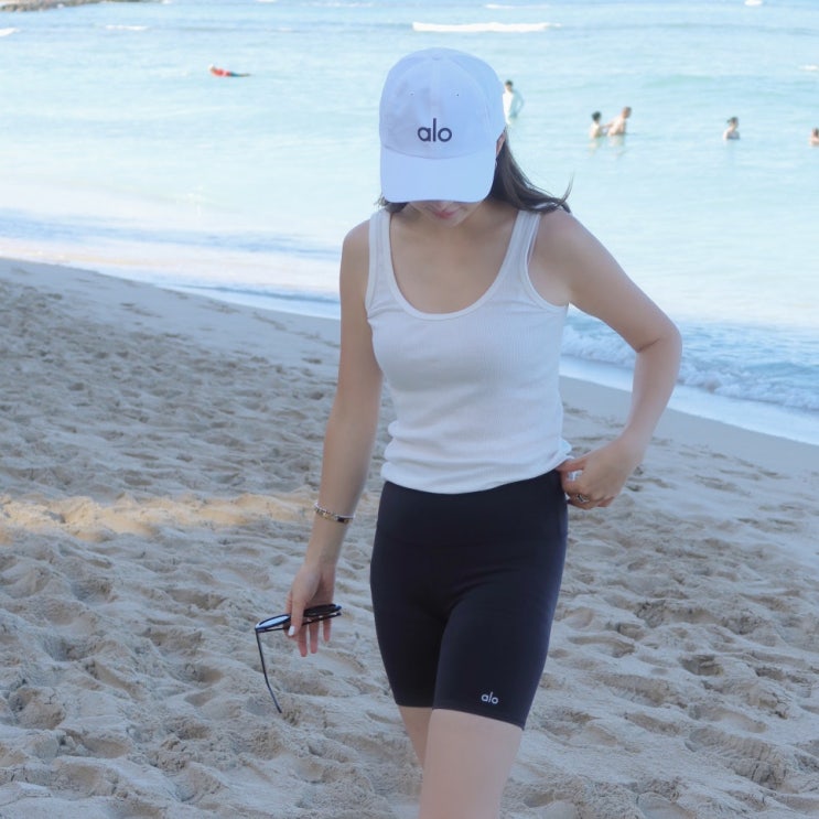  알로 alo  요가 반바지 레깅스 캡모자 후기(사이즈 팁,가격)