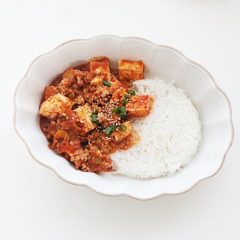 백종원 된장 마파두부 레시피 마파두부덮밥