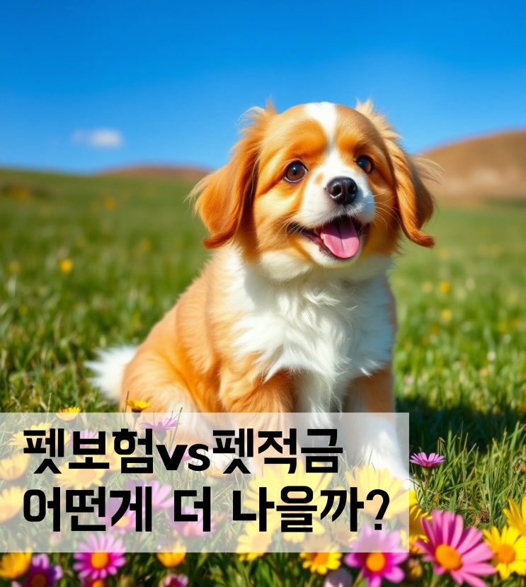  펫보험vs펫적금 어떤게 더 나을까? (장단점 비교)