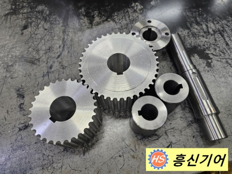  타이밍풀리 HTD14M 가공