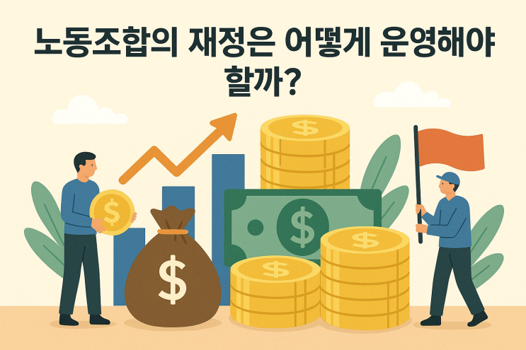  (노조운영) 노동조합의 재정은 어떻게 운영해야할까??