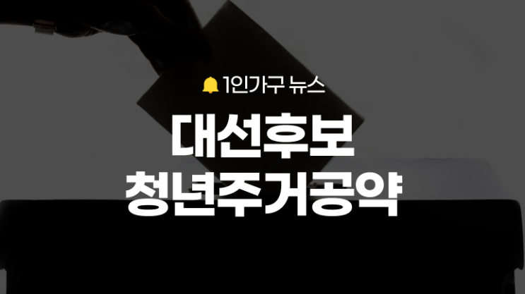 청년주거지 <b>공공임대주택</b> 월세지원정책 등. 2025 대선, 청년... 