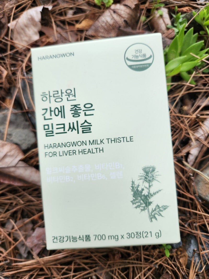 간에 좋은 밀크씨슬 추천 하랑원