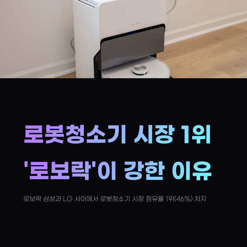 로봇청소기 시장 1위, ‘로보락’이 여전히 강한 이유