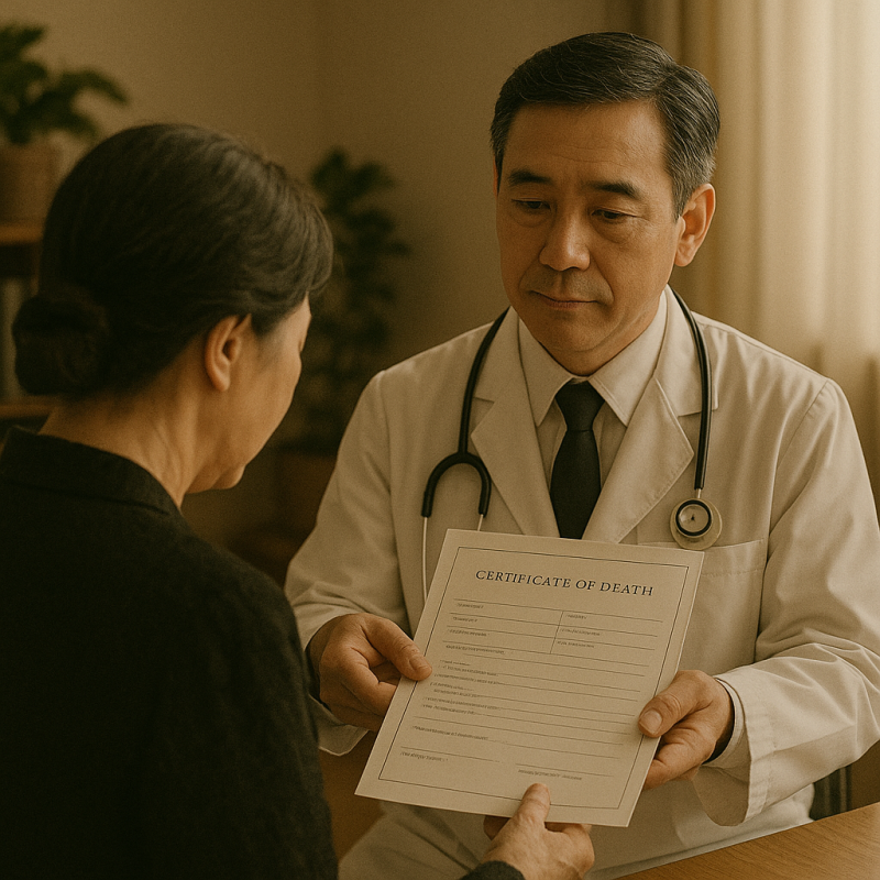 장례 절차, 어디서부터 시작해야 할까요? 장례 순서 총정리 1 %EC%82%AC%EB%A7%9D%EC%A7%84%EB%8B%A8%EC%84%9C1