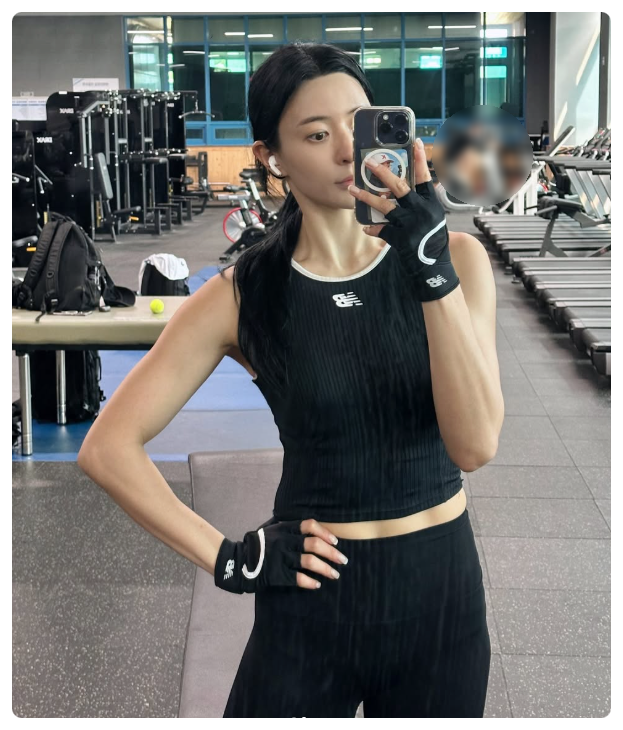 김지은 선수 육상 이영애, 근육질 탄탄한 레깅스 몸매 셀카 공개
