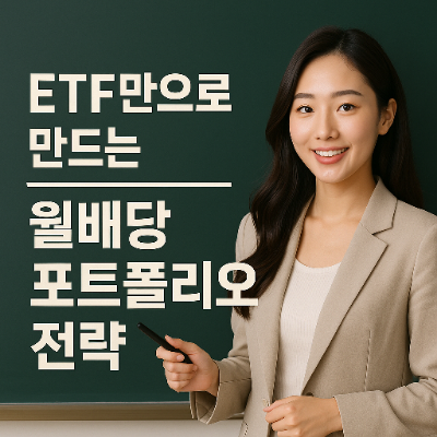 ETF만으로 만드는 월배당 포트폴리오 전략