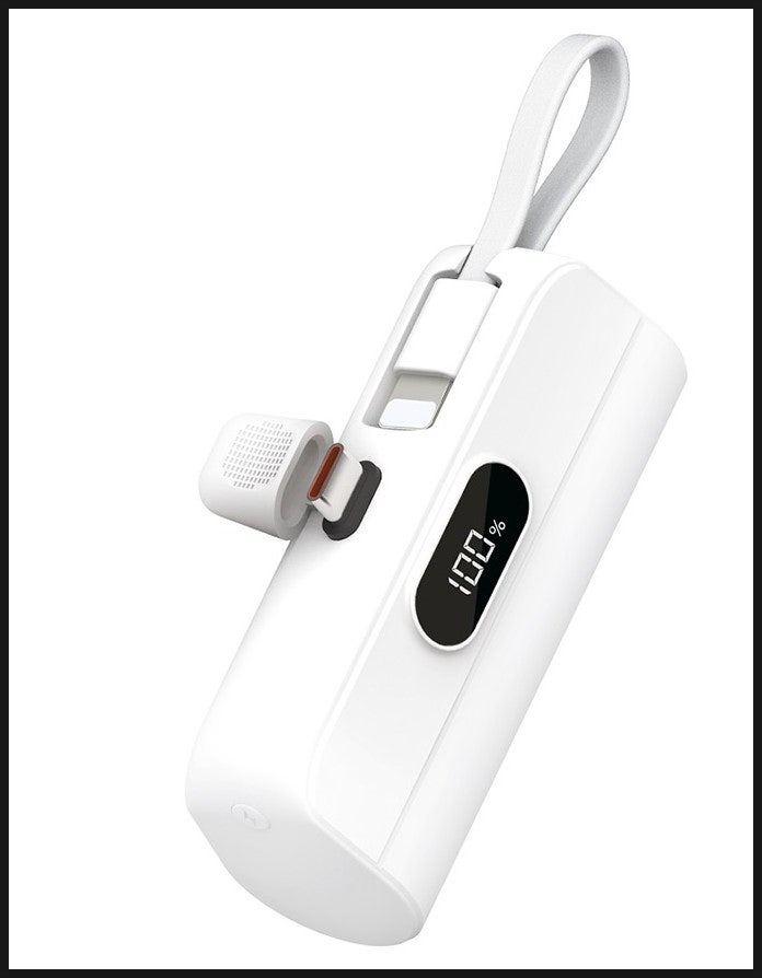  보조배터리 판촉물 1위, 도킹형 보조배터리 5000mAh 추천 / 충전과 거치까지 한 번에!