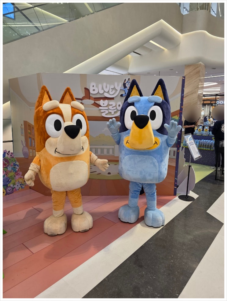 스타필드 하남, 신세계백화점에 블루이 팝업스토어에 다녀온 이야기