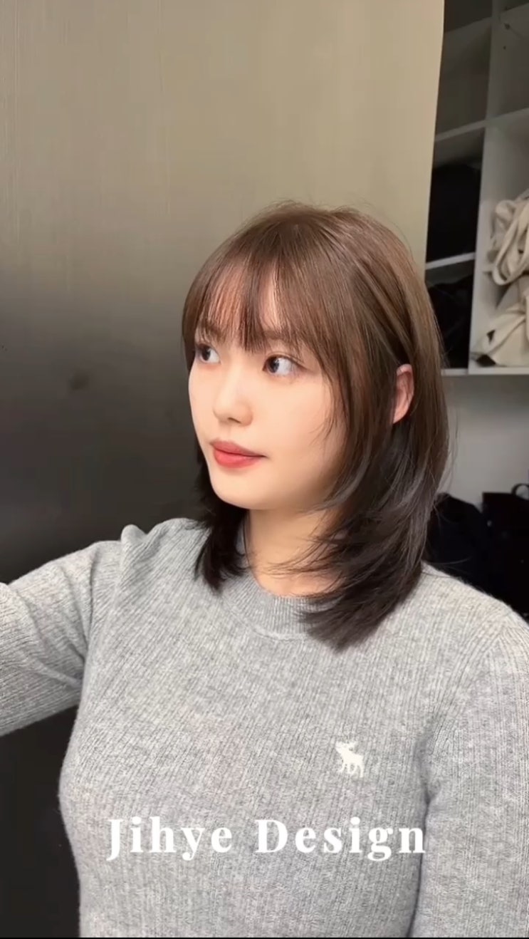 자연스러움과 세련미를 동시에 담은 동탄 헤어샵의 중단발 레이어드컷