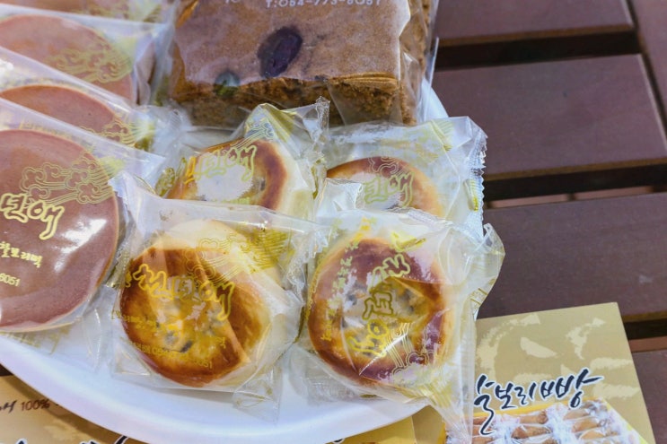 [천년애 경주빵 찰보리빵 찰보리떡] 건강한 재료로 만든 안심 간식, 경주기념품!