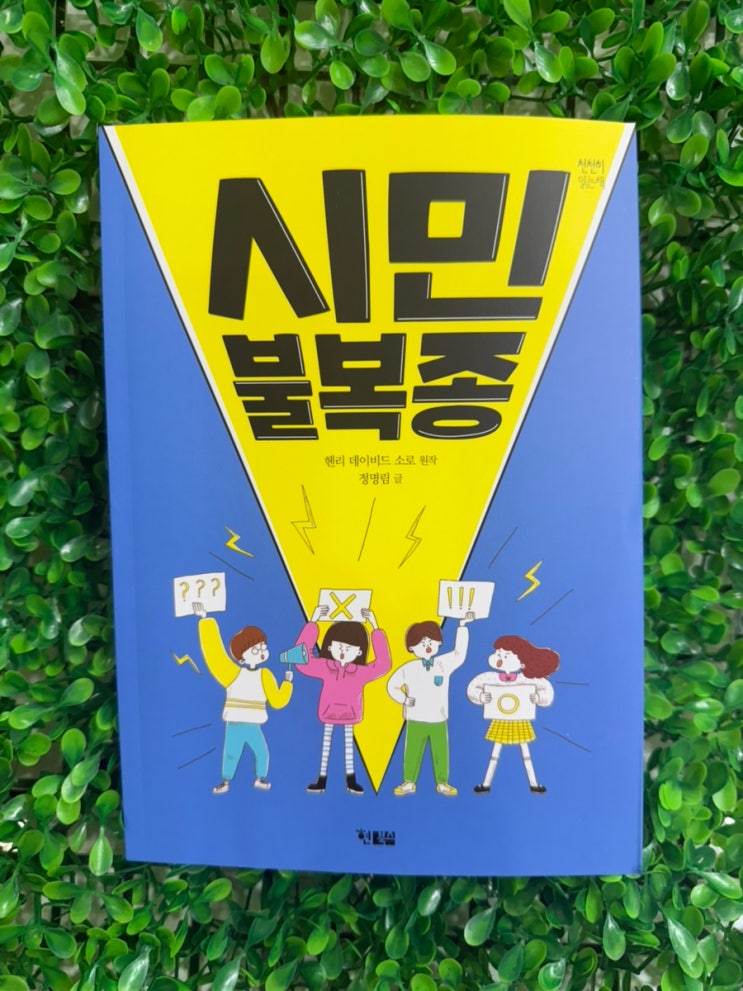  시민 불복종 - 양심을 따를 것인가 법을 따를 것인가