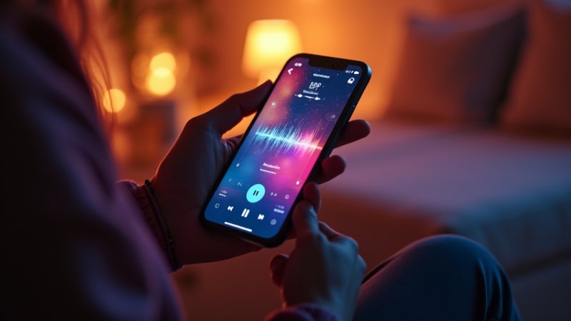 아이폰에서 mp3 파일 반복 재생하는 경우 최신 iOS 업데이트에 맞추기