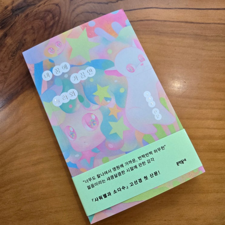 고선경 산문집 『내 꿈에 가끔만 놀러와』 문학동네: 두근두근 예판 오늘 도착했당!!