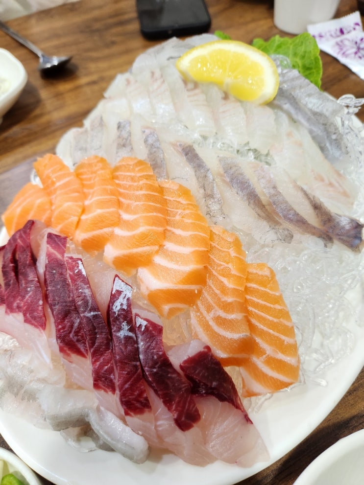  오류동맛집) 회 먹는 날 모듬회 코스메뉴