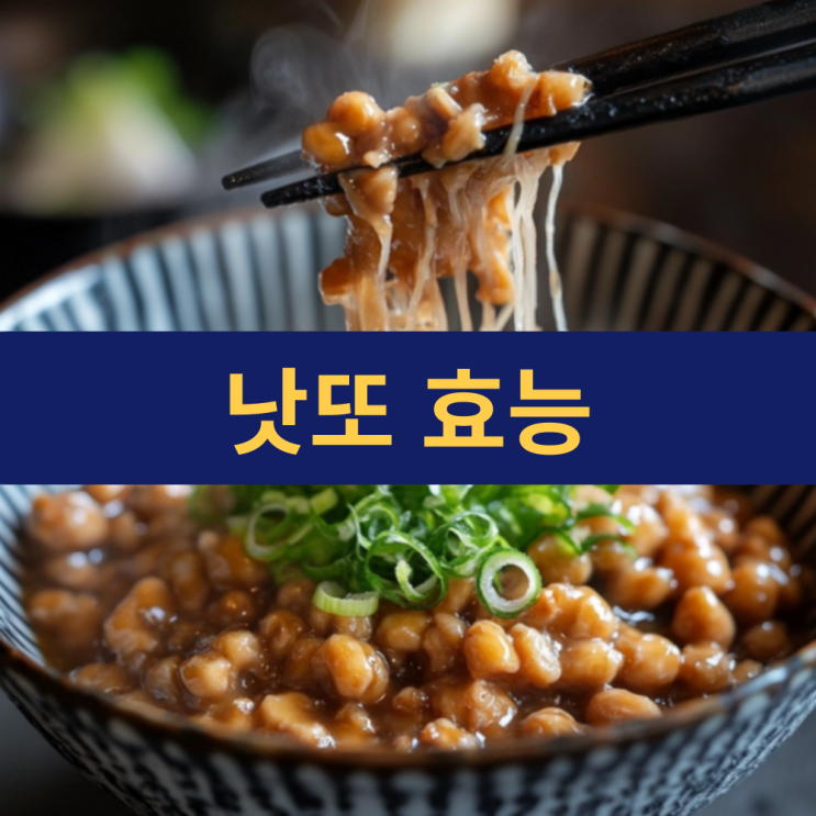 낫또 효능 | 낫도효능 | 낫토 효과 | 맛있게 먹는 법