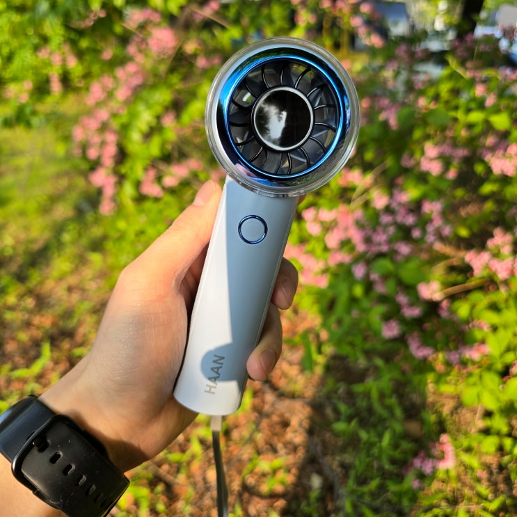  휴대용선풍기 추천 한경희 HF-T30 작고 가벼운 손풍기