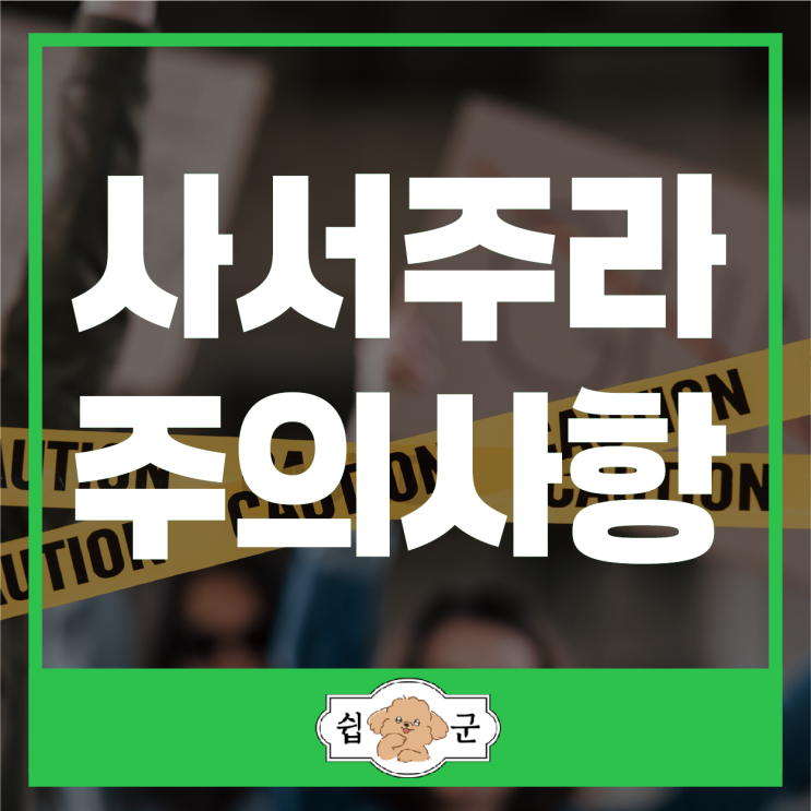  사서주라 해외 구매대행 신청 시 주의할 점 (상품 정보 입력)
