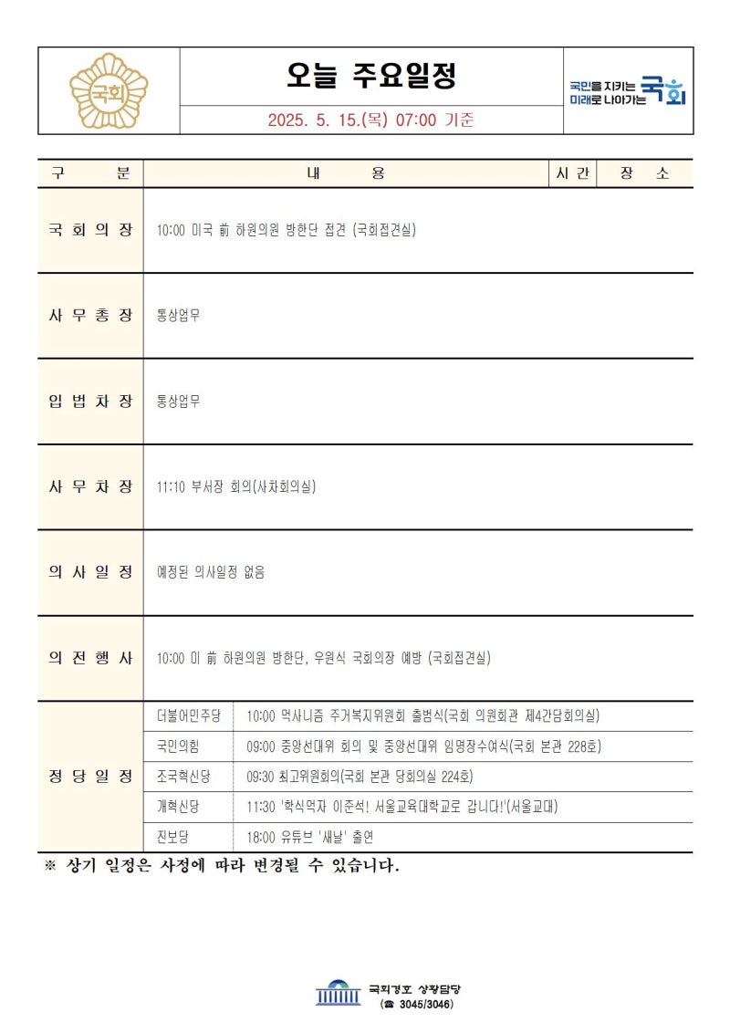 정책지식 2025.5.15. : 네이버 블로그