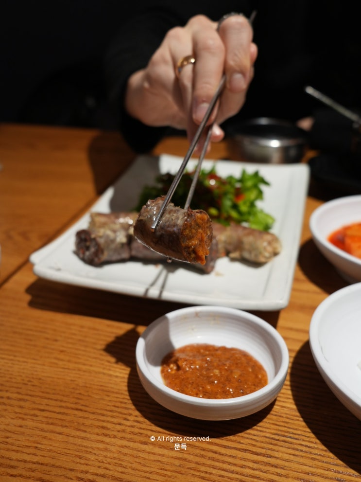  용산 아이파크몰 '순대실록', 먹고나면 계속 생각나네??
