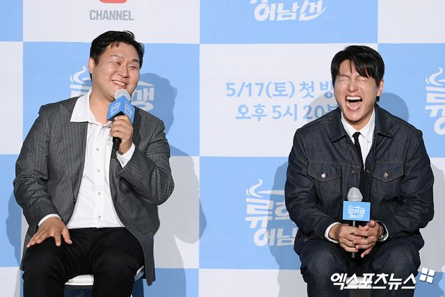 윤경호 "'어쩌다 사장' 속 웃음 無? 차태현·조인성 때문 아냐" (엑's 현장)[종합]