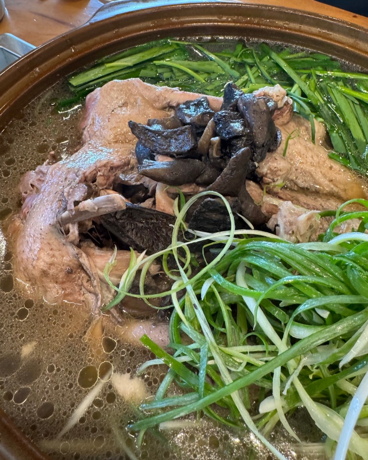  [여수 시청 맛집] 여수 장수촌 백숙맛집 자연산 능이오리백숙 몸보신 보양식추천