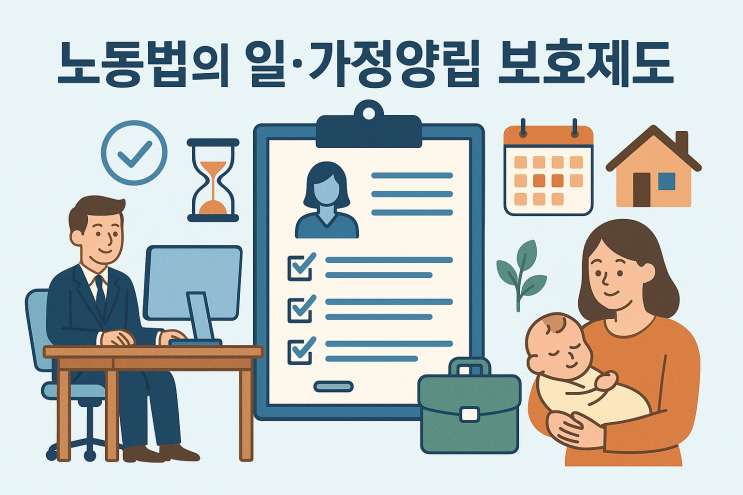  (워라벨) 노동법의 일 · 가정양립 보호제도는?