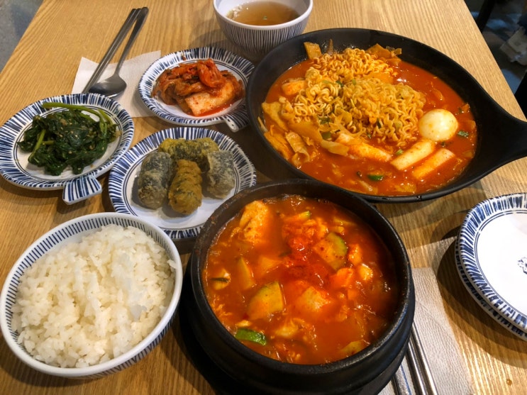  남동공단 맛집 인천 고잔동 분식이랑커피랑