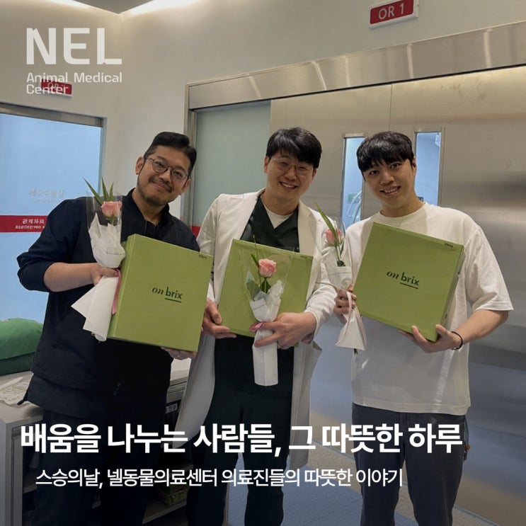  [소식] 스승의날, 배움의 가치를 실천하는 넬동물의료센터 의료진 이야기