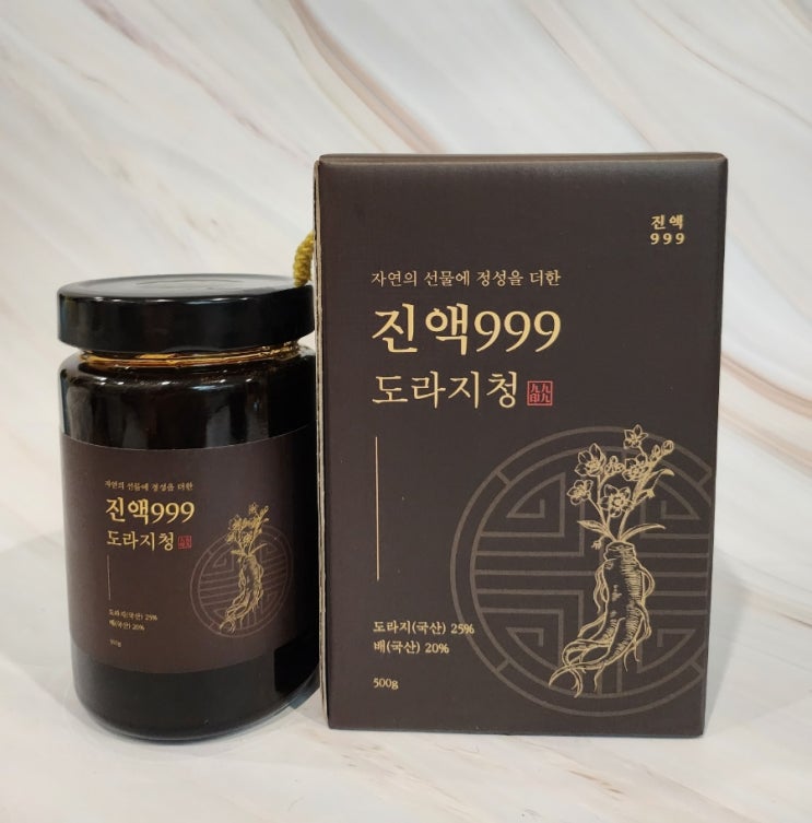  진액999 도라지청 4년근 배도라지 원액 정보정리