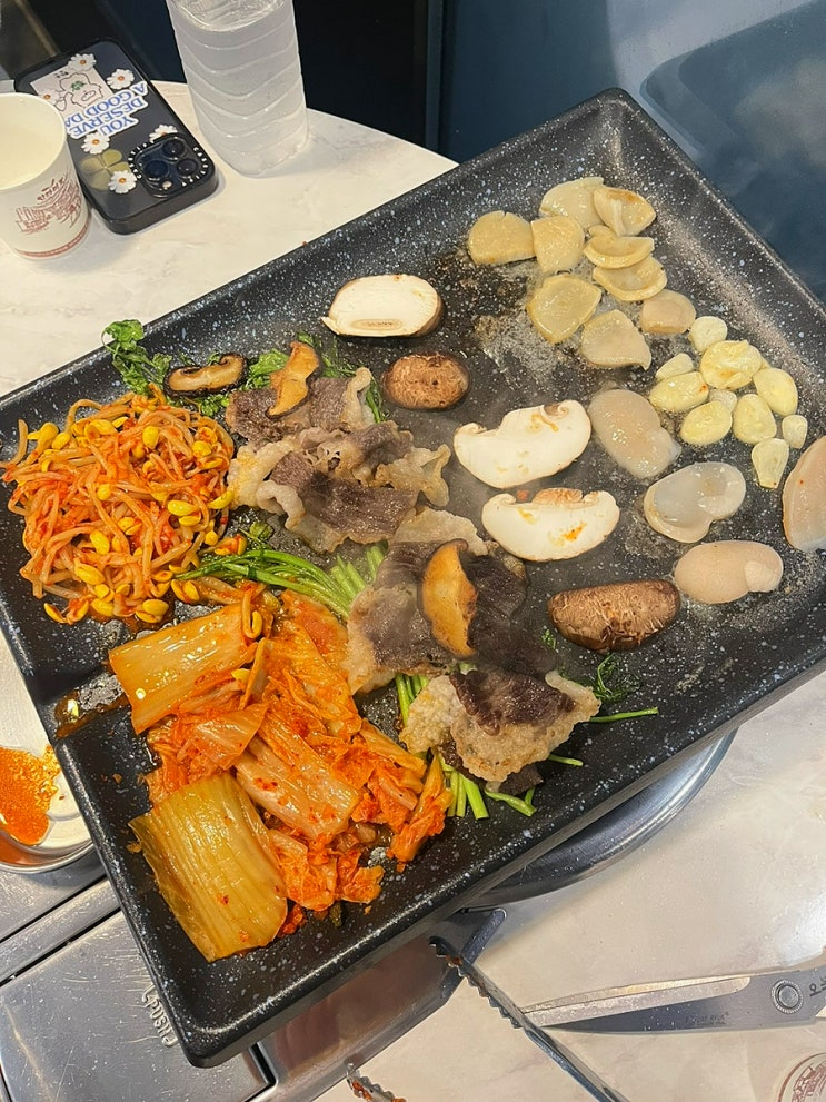  서울 가산동맛집 장흥식차돌삼합 "기영상회"