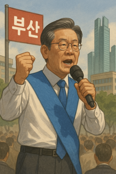 ️ 영남 삼국지! <b>이재명</b>·<b>김문수</b>·이준석의 <b>표심</b> 쟁탈전