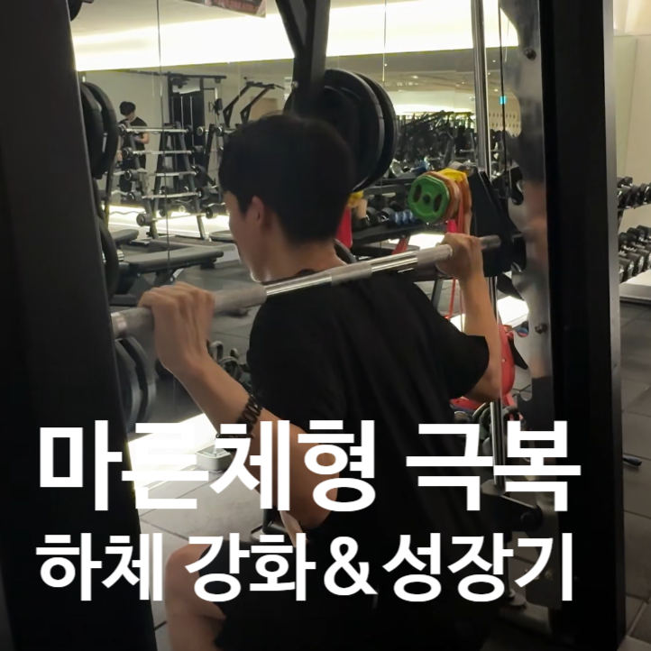  탄현 헬스장 마른체형 극복, 회원님의 하체 강화기!