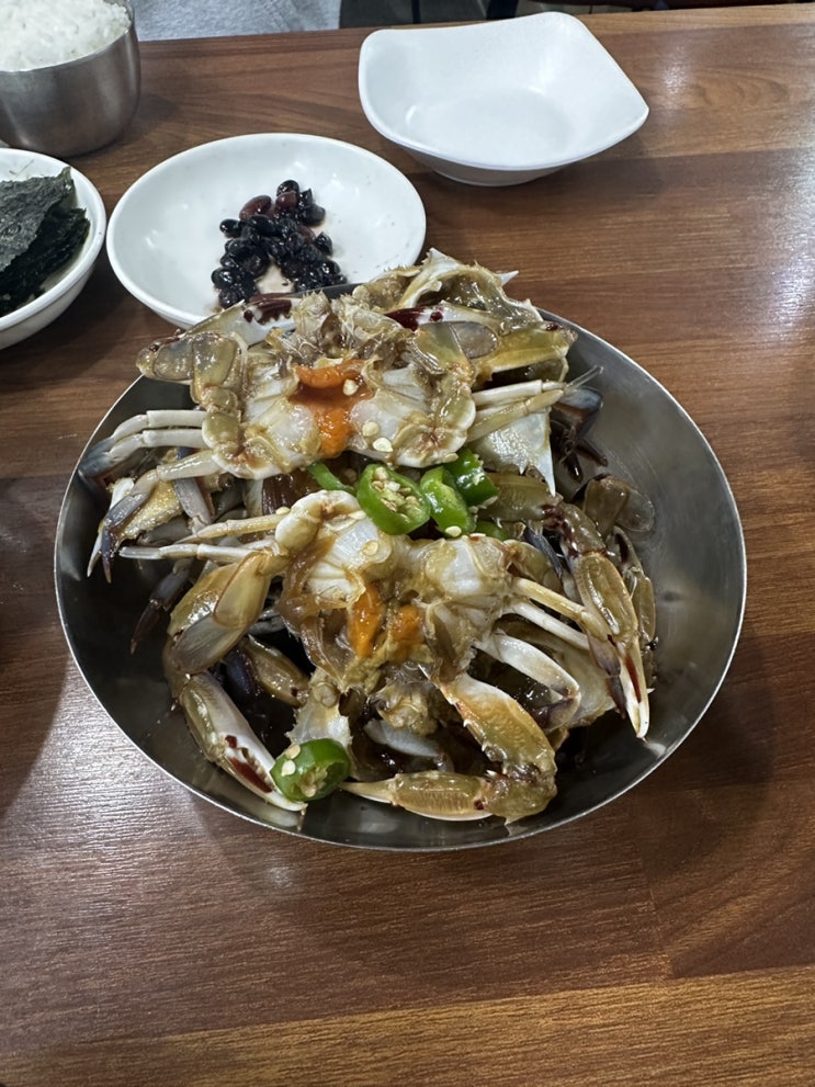  [부산 사상구] 부산 무한리필 가성비! 간장게장, 양념게장 그리고 재첩국까지! '사천게장집'