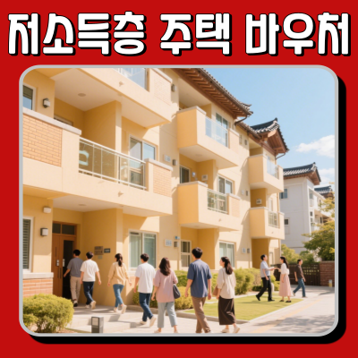  저소득층주택바우처 자격요건, 신청부터 지급까지
