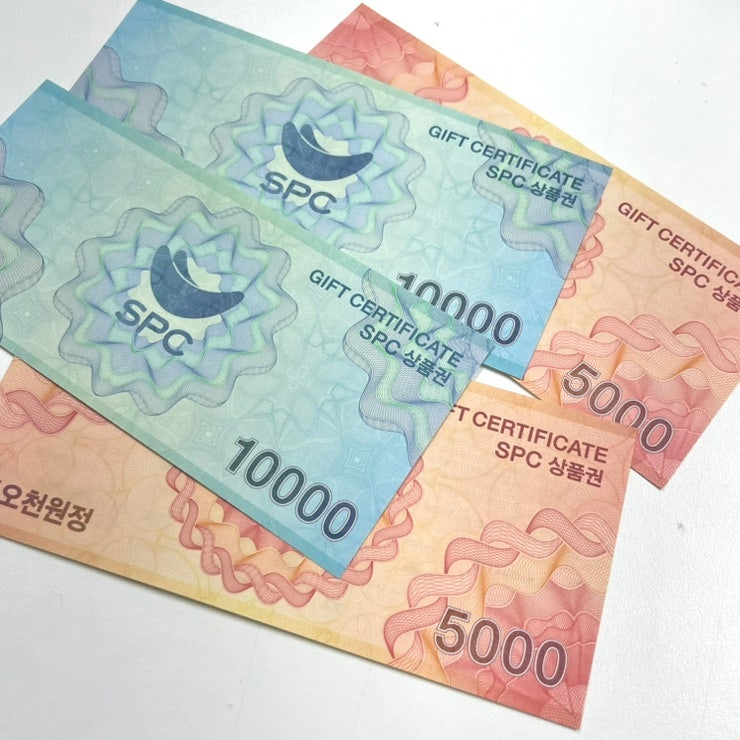 spc 상품권 사용처 & 사용방법