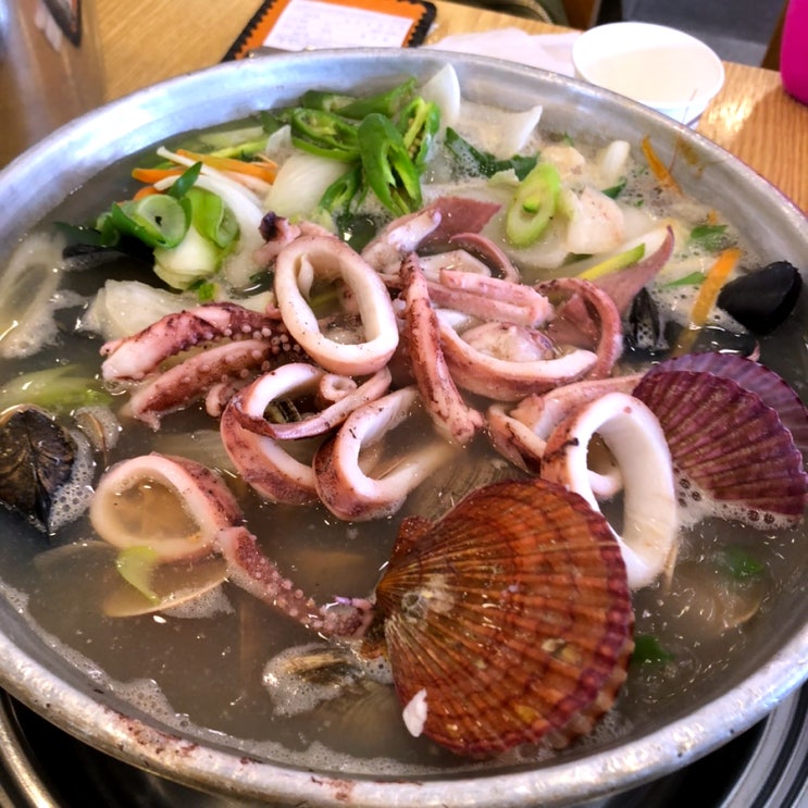  통큰칼국수 소래포구 칼국수 맛집 내돈내산