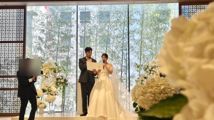  더베일리하우스 삼성 본식 후기 만족했던 하우스웨딩스타일