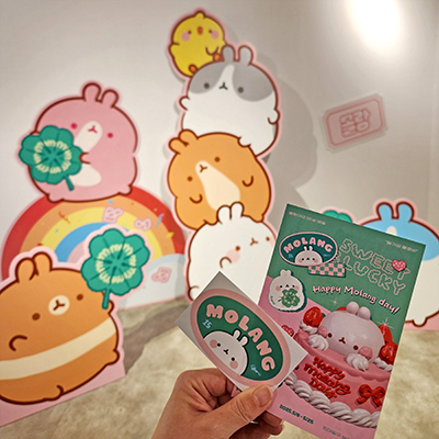  몰랑이 팝업스토어 해피몰랑데이 굿즈가격,몰랑이 생일 콜라보 카페 메뉴 후기