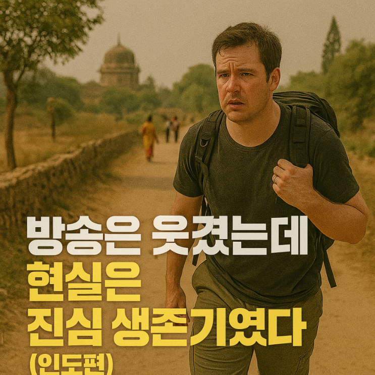  방송은 웃겼는데 현실은 진심 생존기였다 (인도편)