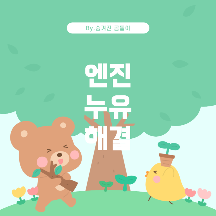  중고차 매입 후 엔진 누유 문제 해결 가이드