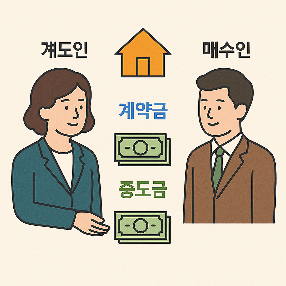 [울산 변호사] 부동산 계약금과 중도금의 의미, 모르면 큰일 납니다